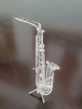 Swarovski Collectable Crystal Saxophone Figurine